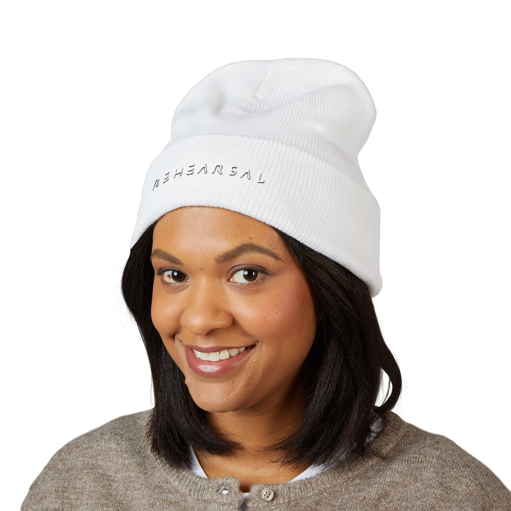 REHEARSAL Embroidered Beanie