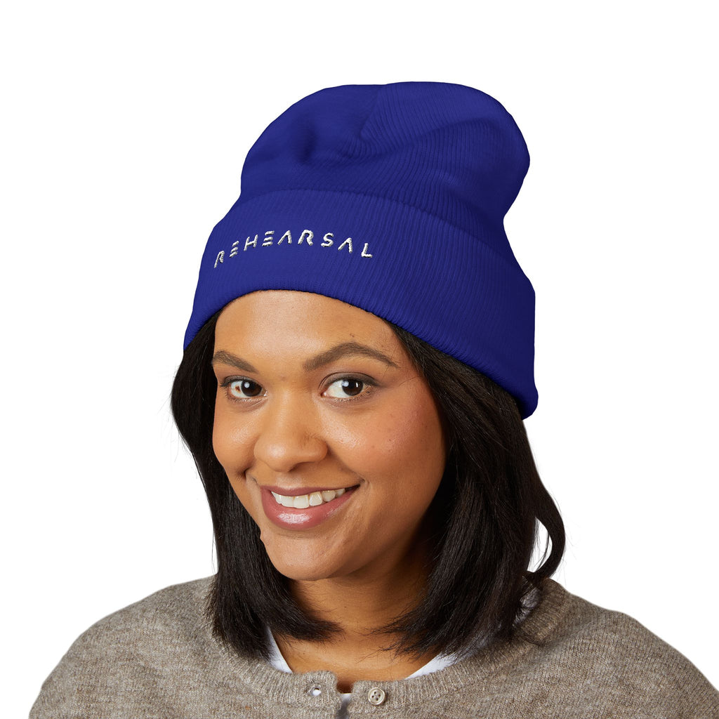 REHEARSAL Embroidered Beanie