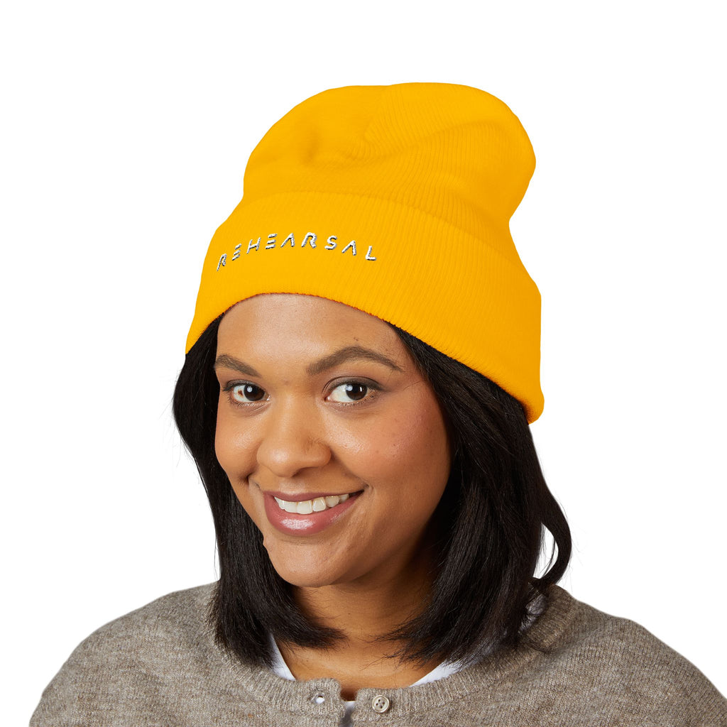 REHEARSAL Embroidered Beanie