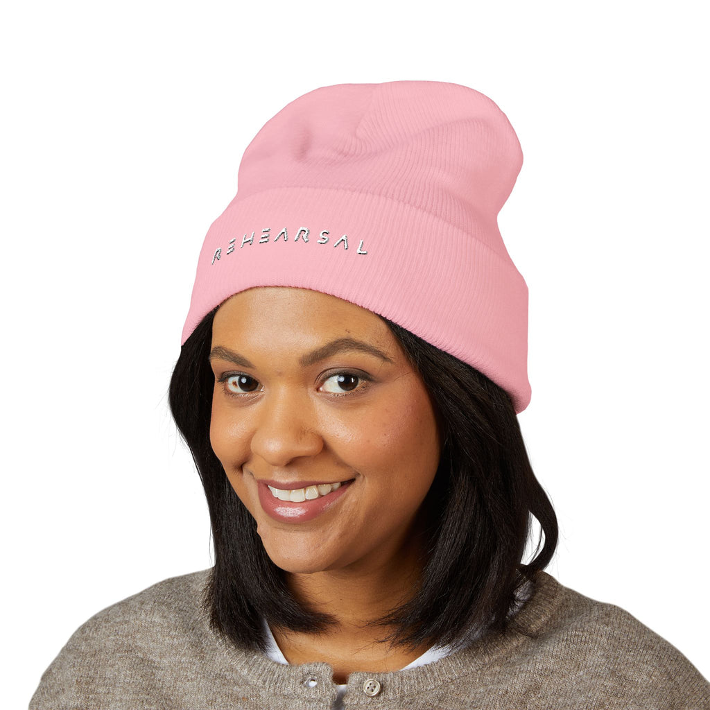 REHEARSAL Embroidered Beanie