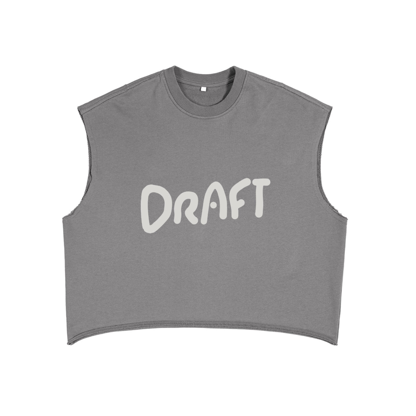 REHEARSAL x DRAFT French Terry Boxed Tank Top