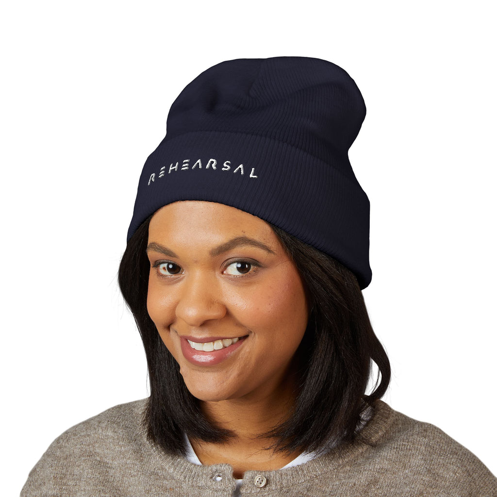 REHEARSAL Embroidered Beanie