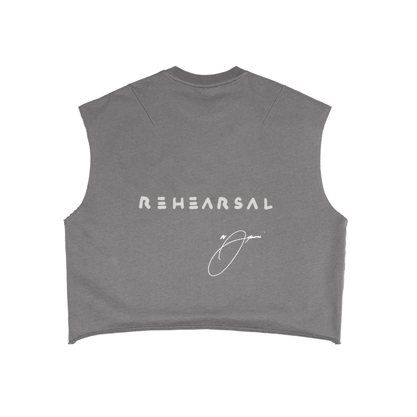 REHEARSAL x DRAFT French Terry Boxed Tank Top